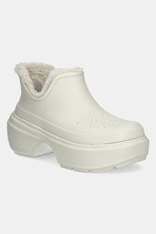 Crocs botki Stomp Lined Shorty Boot pozostałe beżowy 210673.0JI