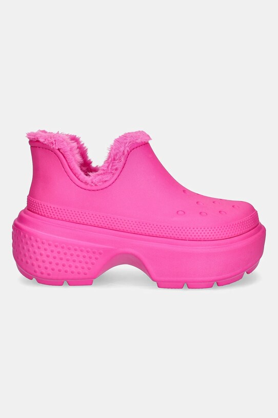Boty Crocs Stomp Lined Shorty Boot 210673.6TW růžová AW24
