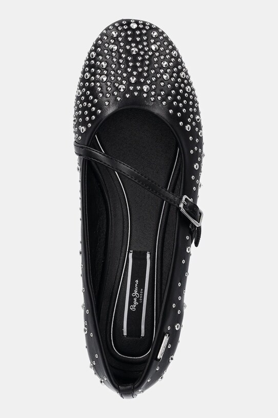 Pepe Jeans balerina DIANE SHINY fekete PLS10425