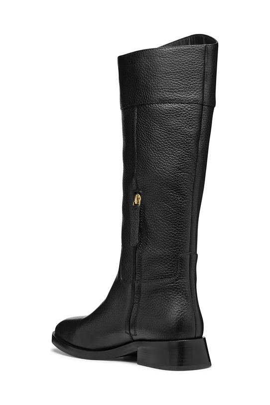 Δερμάτινες μπότες Geox D TORMALINA G μαύρο D36VBG.00046.C9997