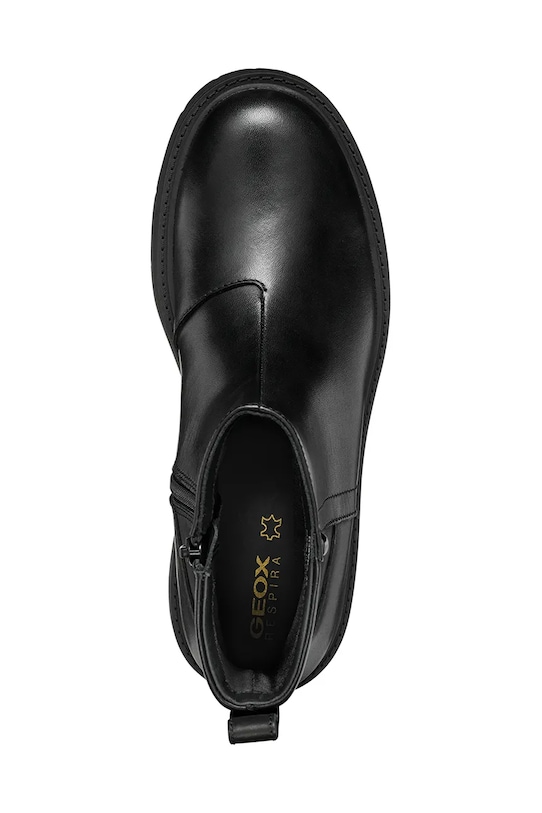 Geox cizme de piele D SPHERICA EC7 A D36VDA.00043.C9997 negru