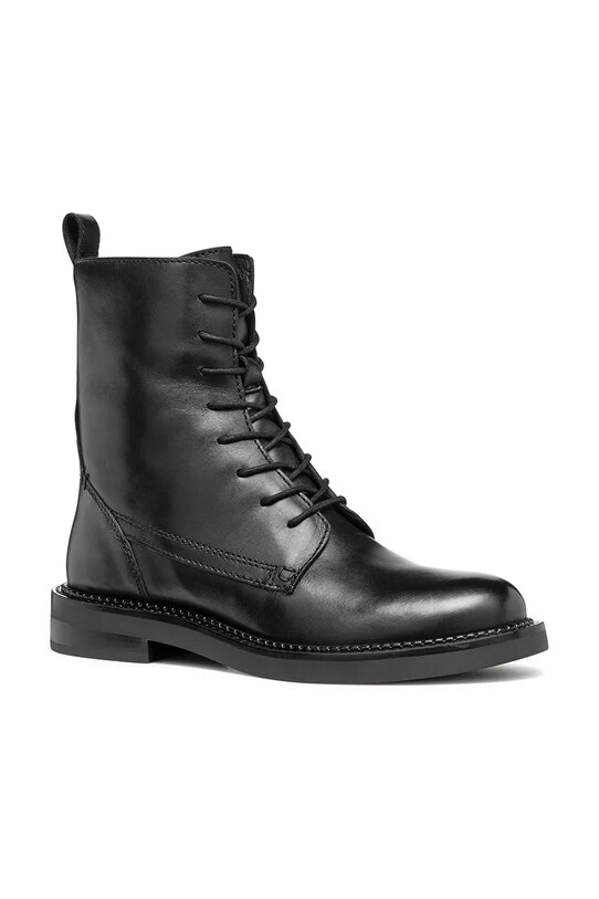 Geox cizme de piele D SERILDA G D46WYG.00043.C9999 negru AW24