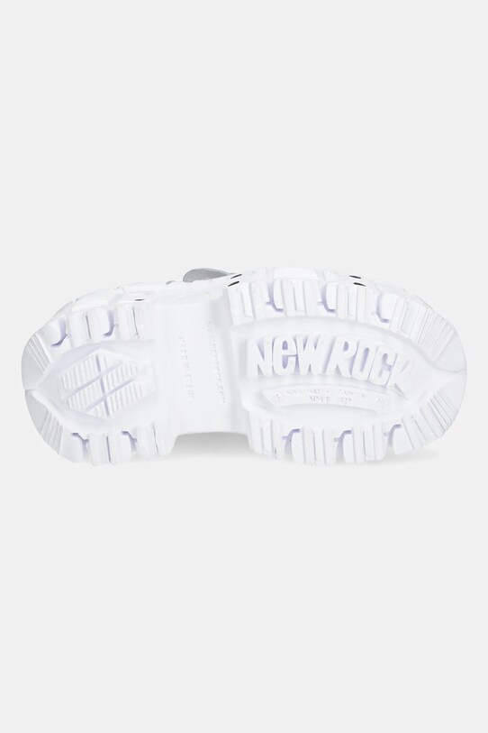Шкіряні кросівки New Rock NAPA BLANCA + IMPERFECT TANK BLANCO TORNILLOS M.TANK106.C1 білий