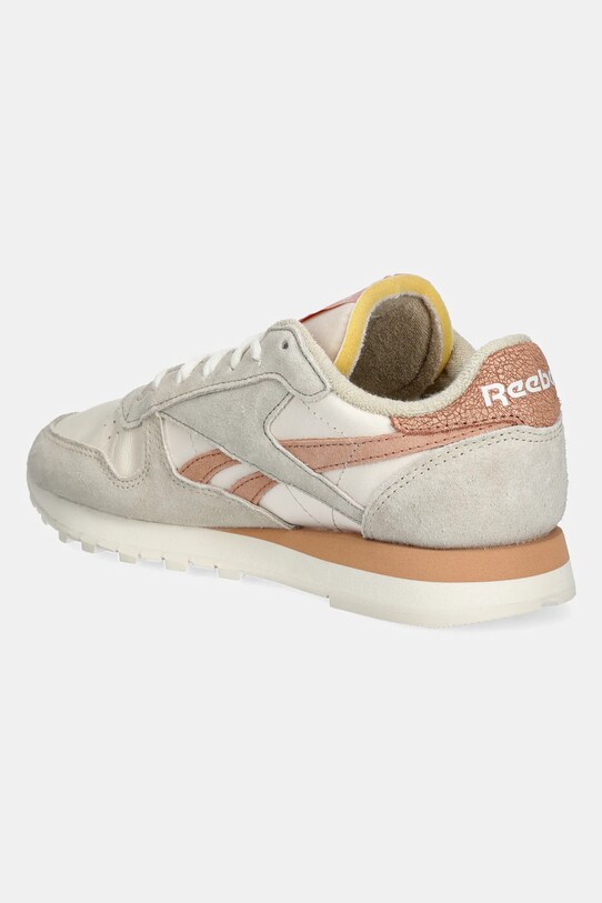 Shoes Reebok leather sneakers Classic Leather 100201097 beige