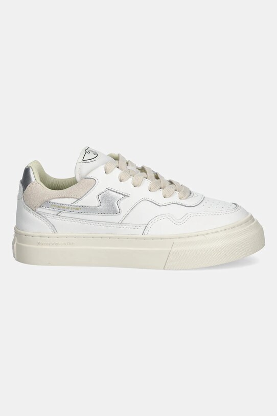 Stepney Workers Club sneakers in pelle Pearl S-Strike YA23520 bianco AW24