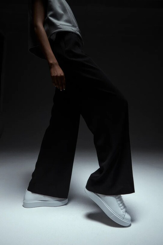 Kožené tenisky Vanda Novak Grace Grace.Light.White