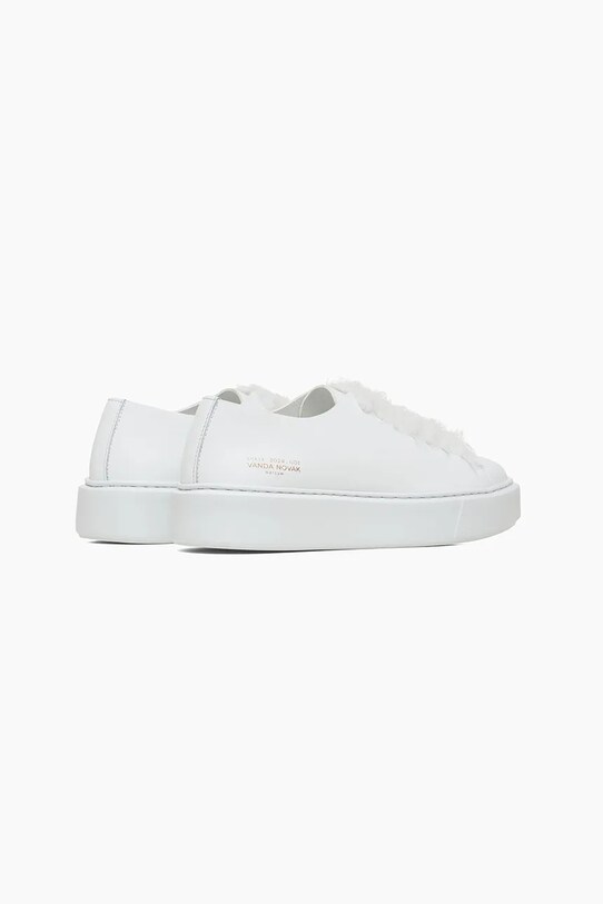 Obuwie Vanda Novak sneakersy skórzane Grace Grace.Light.White biały