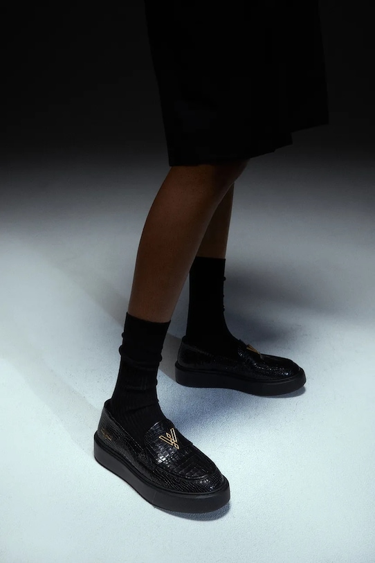 Шкіряні мокасини Vanda Novak Kayla Kayla.Black.Coco