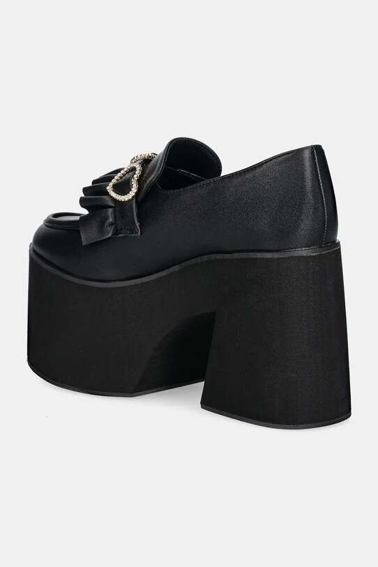Obuv Lodičky Koi Footwear Dark Delights Chunky Heart GW02 čierna