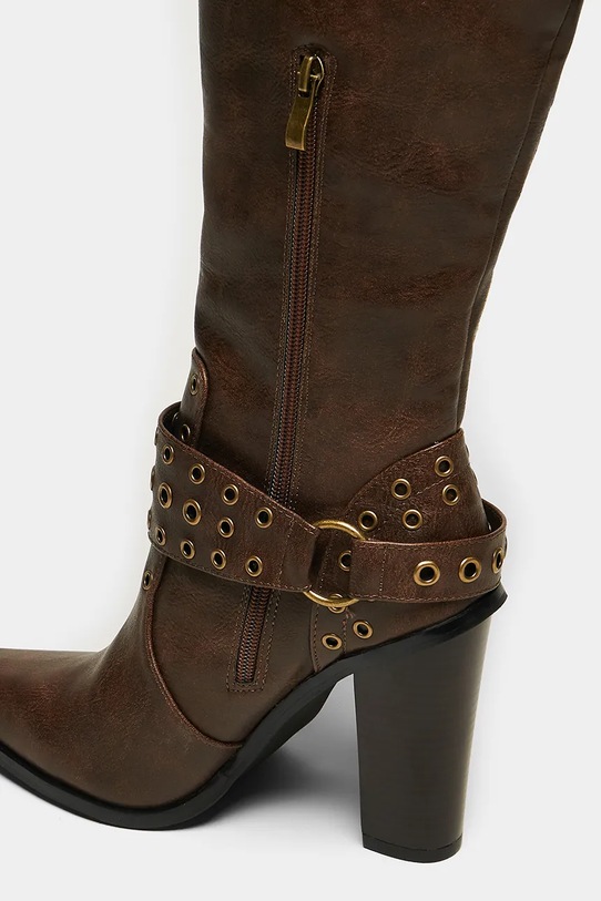 Kovbojské topánky Koi Footwear x Twilight Children Of The Moon Cowboy Boots FW01 hnedá