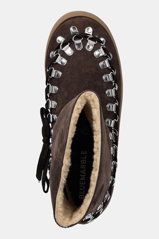 BLUEMARBLE śniegowce nubukowe Odyssey brązowy FO09.LT20B24
