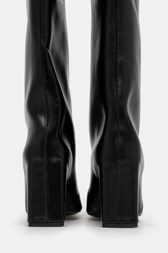 Кожаные сапоги Coperni Bridge Boot чёрный COPSH03420C