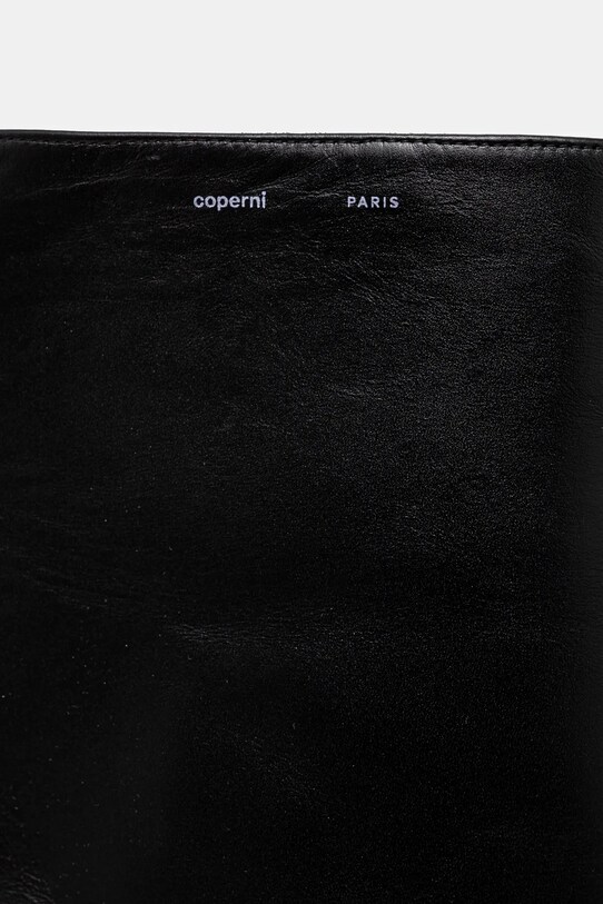 Кожаные сапоги Coperni Bridge Boot COPSH03420C чёрный