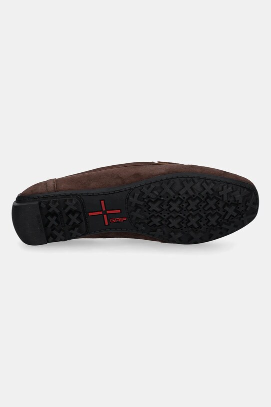 Geox mocasini din piele intoarsa D KOSMOPOLIS + GRIP D35RCA.00021.C6009 maro