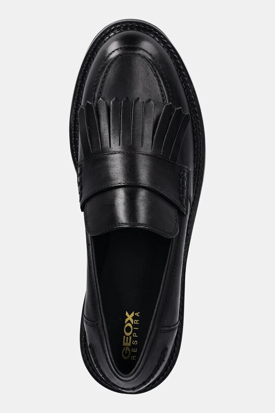 Geox mocasini de piele D SERILDA F negru D46WYF.00043.C9999