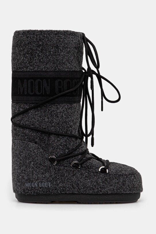 Čizme za snijeg Moon Boot MB ICON FELT 80D1402960.N003 crna AW24