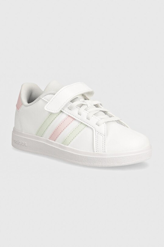 adidas sneakers pentru copii GRAND COURT 2.0 EL C textil alb IE5993