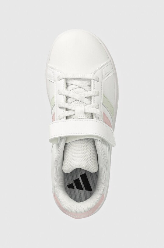 adidas sneakersy dziecięce GRAND COURT 2.0 EL C biały IE5993