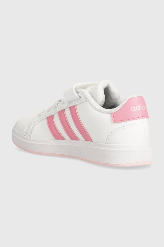 DÍVKA Dětské sneakers boty adidas GRAND COURT 2.0 EL C IE5996 růžová
