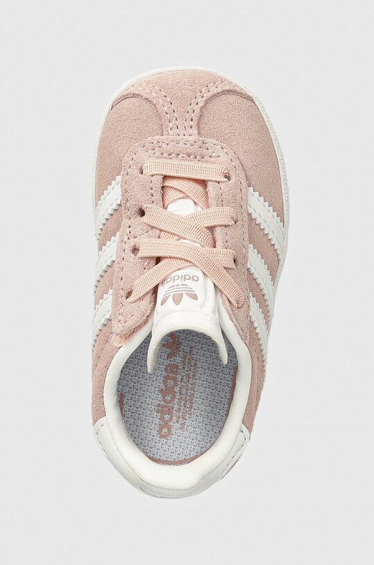 adidas Originals sneakersy dziecięce GAZELLE CF EL różowy IH0336