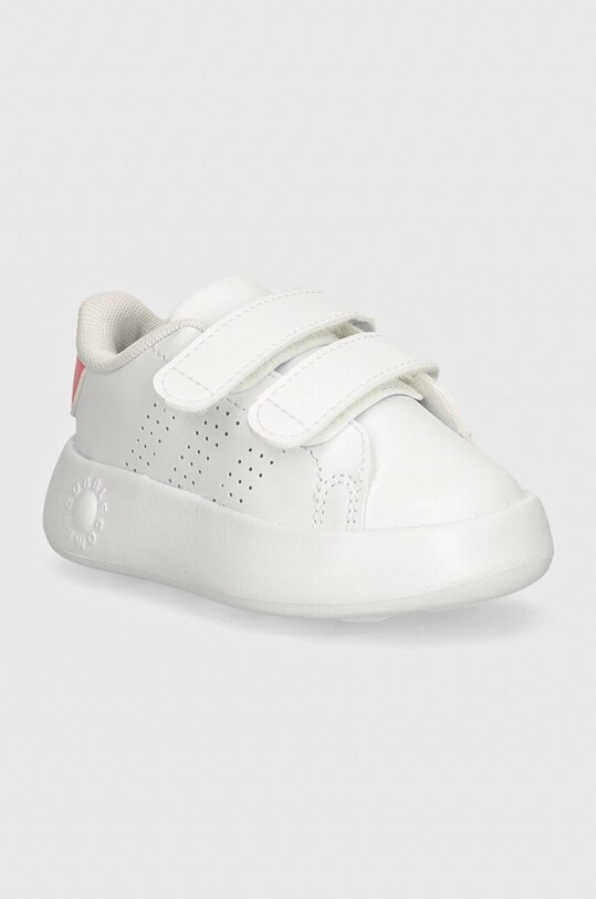 Дитячі кросівки adidas ADVANTAGE CF імітація лицьової шкіри білий IH4894