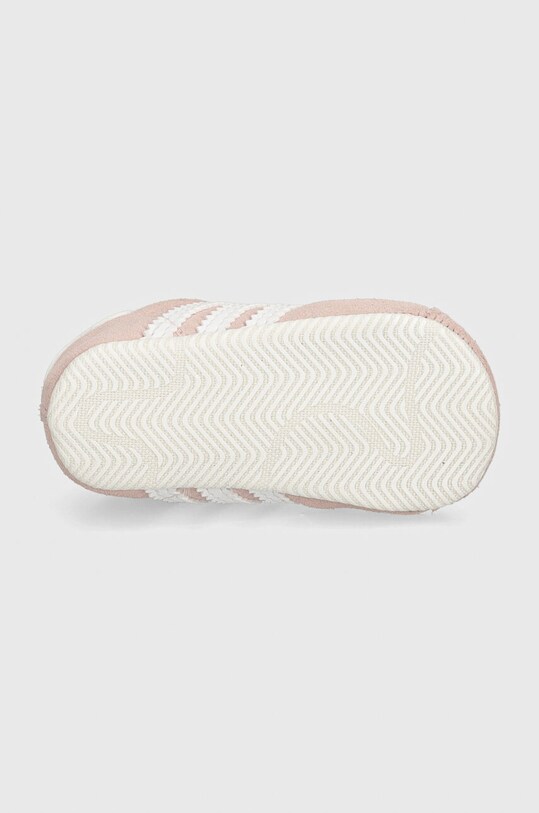 adidas Originals incaltaminte din piele pentru bebelusi GAZELLE CRIB JI2045 roz
