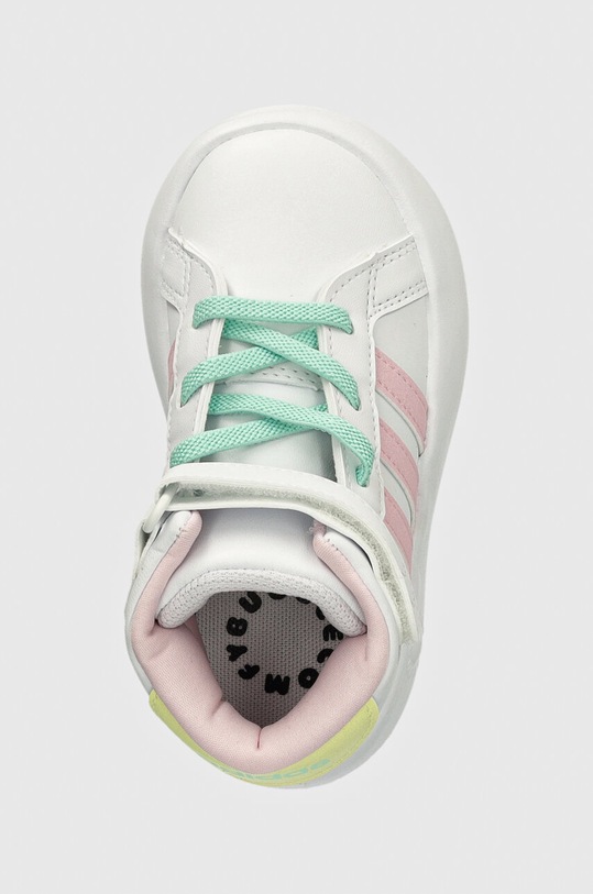 adidas sneakers pentru copii GRAND COURT MID alb IE8704