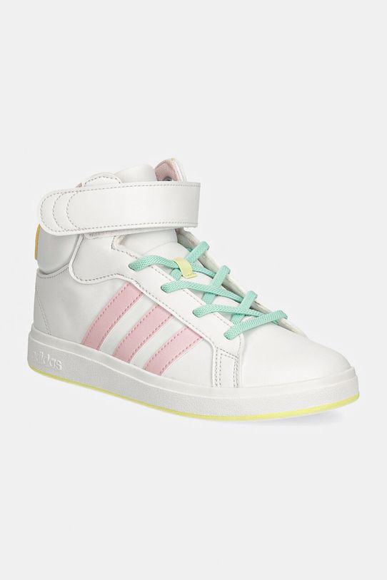 Dječje tenisice adidas GRAND COURT MID sintetički bijela IE8705