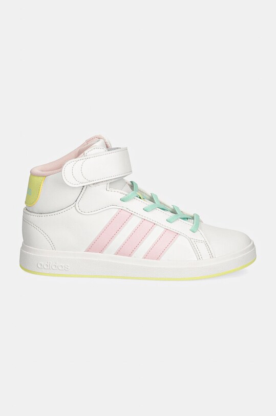 adidas sneakers pentru copii GRAND COURT MID IE8705 alb AW24