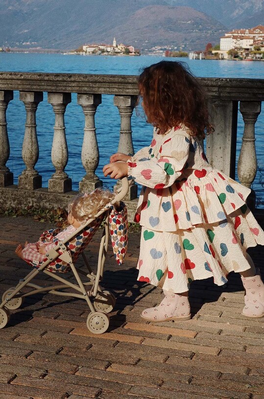 Дитячі замшеві черевики Konges Sløjd PIPPI PULL ON BOOT KS101280