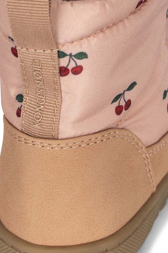 Konges Sløjd cizme de iarna pentru copii STORMA BOOT portocaliu KS101297.G