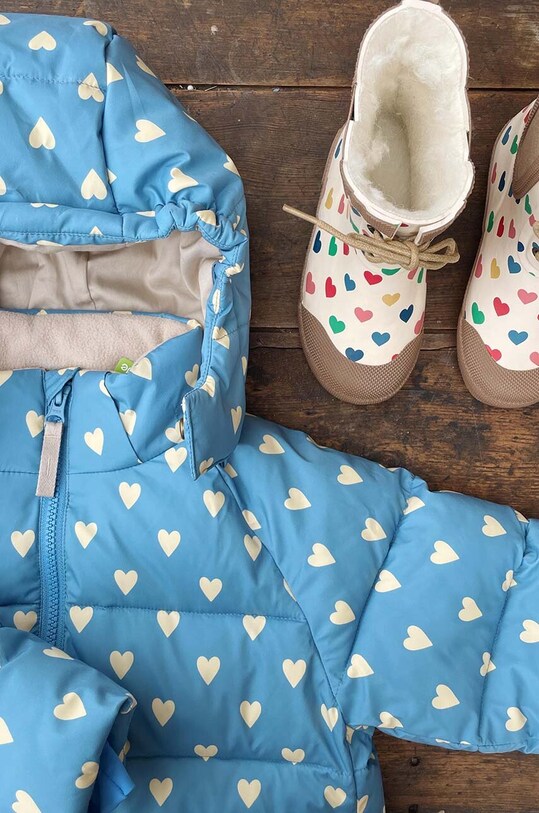 Konges Sløjd kalosze dziecięce THERMO BOOTS PRINT KS101306.G