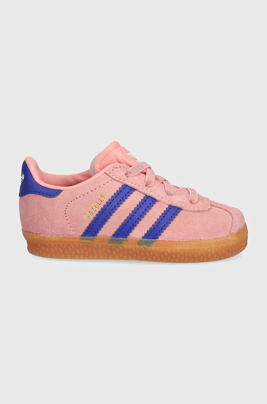 Dječje tenisice adidas Originals GAZELLE CF EL IH2781 roza AW24
