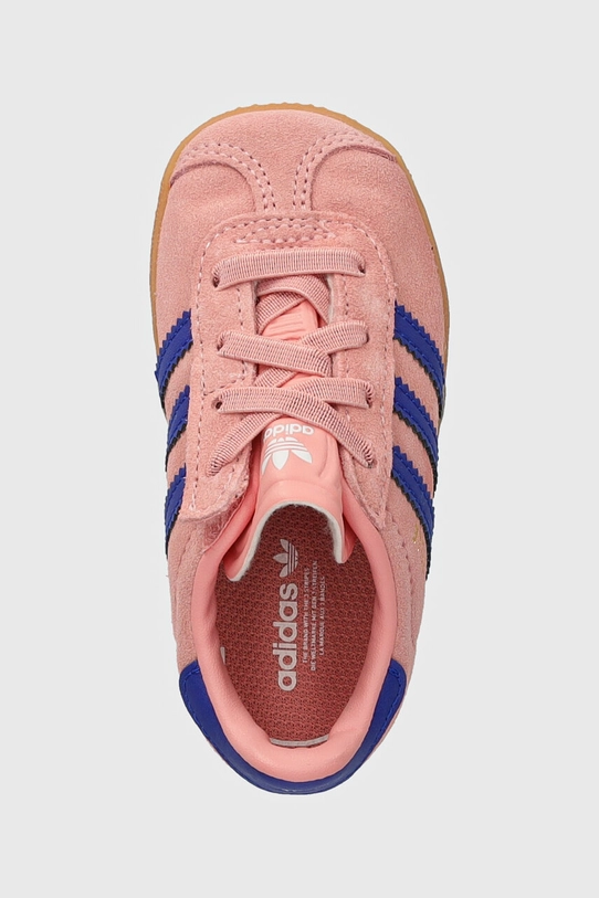 adidas Originals sneakersy dziecięce GAZELLE CF EL różowy IH2781