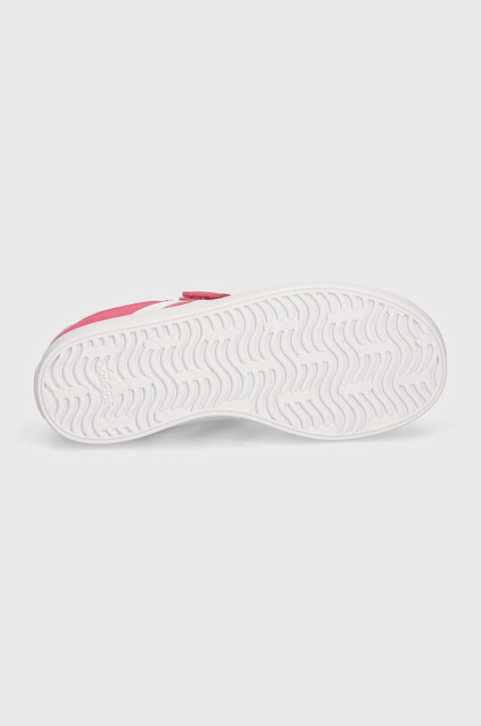 Детские замшевые кроссовки adidas VL COURT 3.0 EL C IH4954 розовый