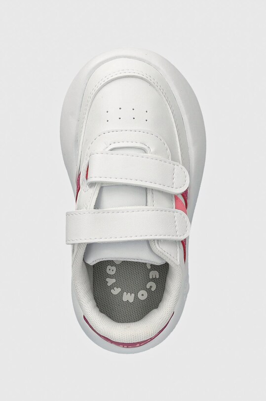 adidas sneakers pentru copii BREAKNET 2.0 CF alb ID5279