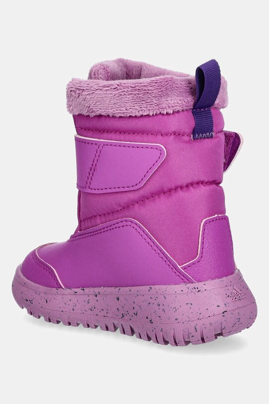 Dziewczynka adidas śniegowce dziecięce Winterplay IE8672 fioletowy