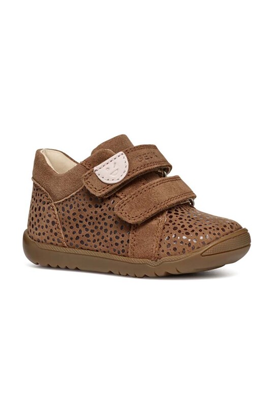 Geox incaltaminte din piele pentru copii MACCHIA Produs pentru bebe maro B164PA.00722.18.26