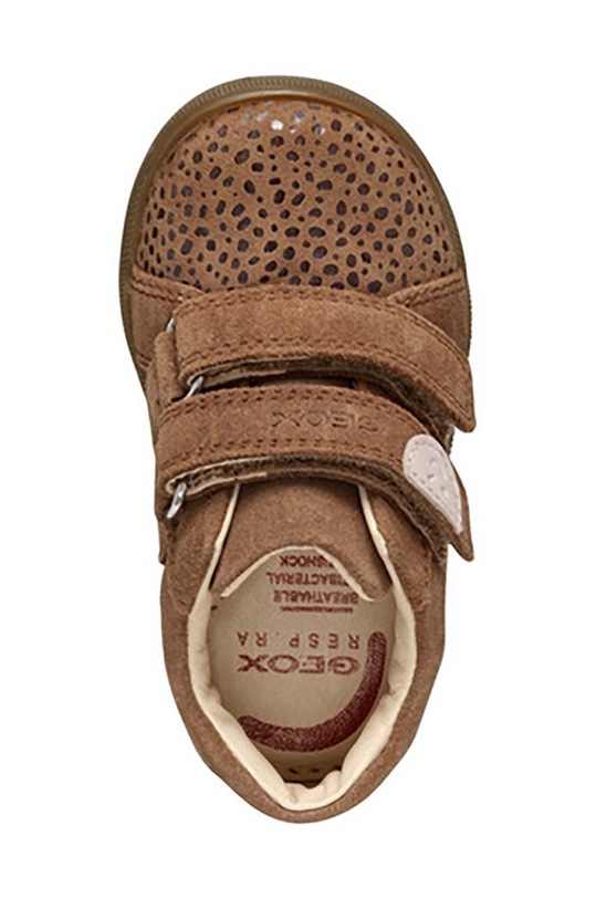 Geox półbuty skórzane dziecięce MACCHIA B164PA.00722.18.26 brązowy