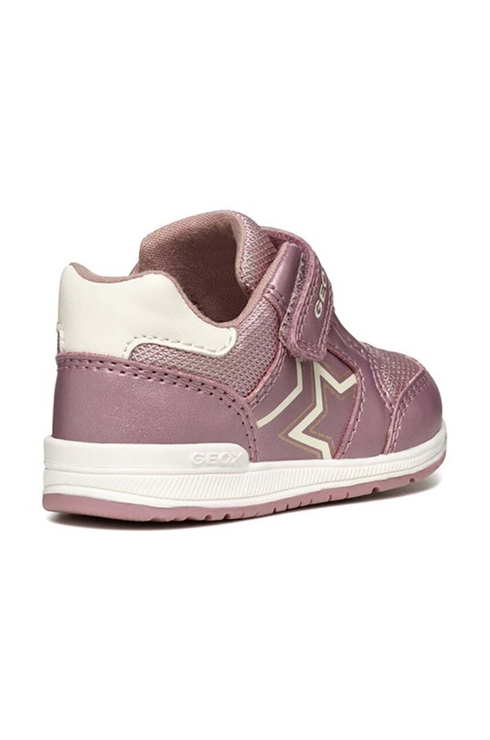 Dziewczynka Geox sneakersy dziecięce RISHON B450LA.0NFEW. różowy