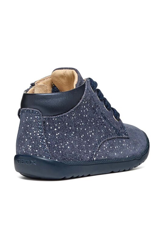 Fete Geox pantofi din piele intoarsa pentru copii MACCHIA B464PA.077AJ. albastru