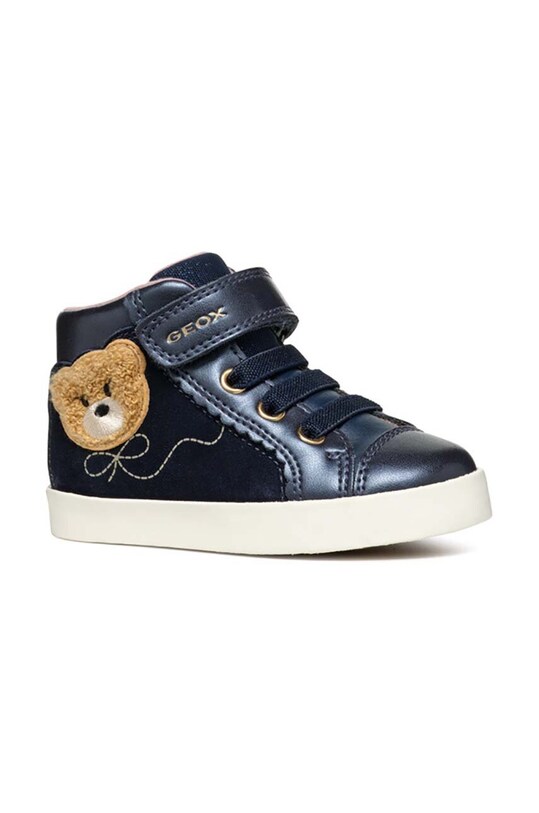 Geox sneakers pentru copii KILWI piele întoarsă bleumarin B46D5A.022NF.20.23