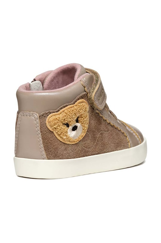 Dziewczynka Geox sneakersy dziecięce KILWI B46D5A.022NF.24.27 beżowy