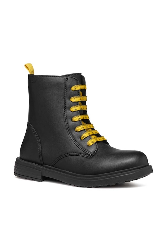 Geox bocanci copii ECLAIR cu snur galben J049QD.0003W.28.35