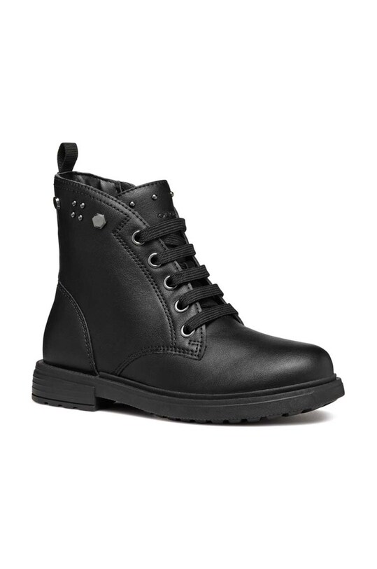 Geox botki dziecięce ECLAIR imitacja skóry licowej czarny J169QI.0003W.28.35