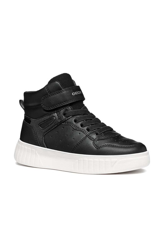 Dětské sneakers boty Geox MIKIROSHI imitace kůže černá J46DVB.0BCKC.36.39
