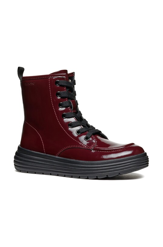 Geox bocanci copii PHAOLAE cu snur burgundia J46ETA.000HH.28.35