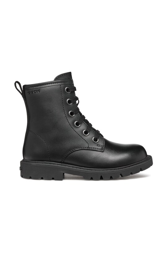 Geox bocanci din piele pentru copii SHAYLAX J46EXD.00043.36.39 negru AW24