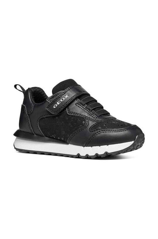 Geox sneakersy dziecięce FASTICS imitacja skóry licowej czarny J46GZB.0BCBL.24.27