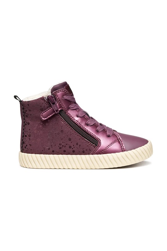 Παιδικά πάνινα παπούτσια Geox MIRROLESS J46MNA.0AUAJ.36.39 μωβ AW25